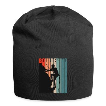 Indoor Climbing Bouldering Sport Climbing Climber - Jersey Beanie - black - Front