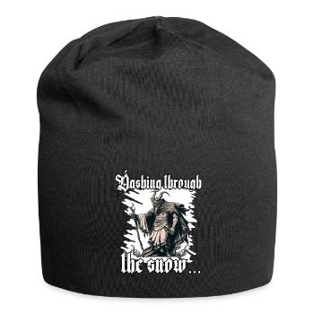 T-shirt Krampus Le Père Noël terrifiant - Bonnet en jersey - noir - Devant