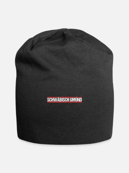 Schwäbisch Gmünder Schwäbisch Gmünd - Jersey-Beanie - Schwarz