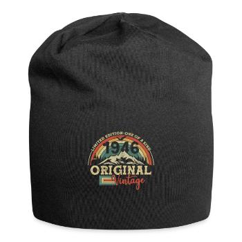 Millésime original 1946 77/78 ans - Bonnet en jersey - noir - Devant