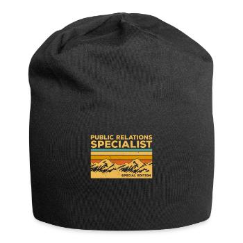 Vintage Public Relations Specialist Special - Jersey Beanie - black - Front
