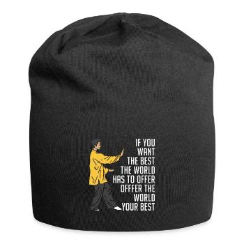 Tai Chi If You Want The Best Taiji Tai Chi Lover - Jersey Beanie - black - Front