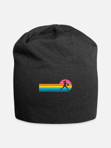Basketball Basketballerin Frauen - Jersey-Beanie - Schwarz