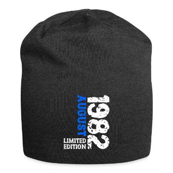 1982 August Limited Edition 41. Geburtstag Outfit - Jersey-Beanie - Anthrazit - Vorne
