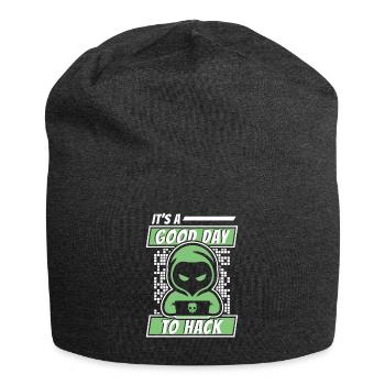 It's A Good Day To Hack Social Engineering - Jersey Beanie - charcoal grey - Front