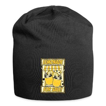Lemonade For Sale Lemonade Seller Lemonade - Jersey Beanie - black - Front