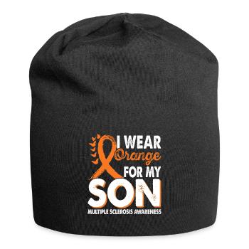 Wear orange for the month of the - Jersey Beanie - black - Front