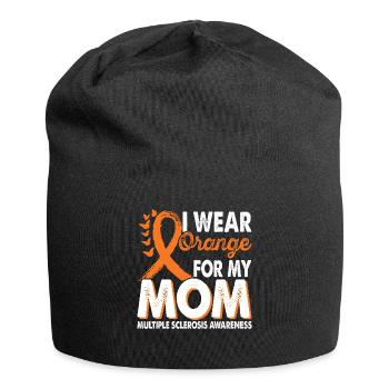 Wear orange for Month of Consciousness - Jersey Beanie - black - Front