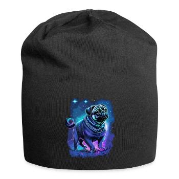 Carlin Chien Minuit Magique - Bonnet en jersey - noir - Devant