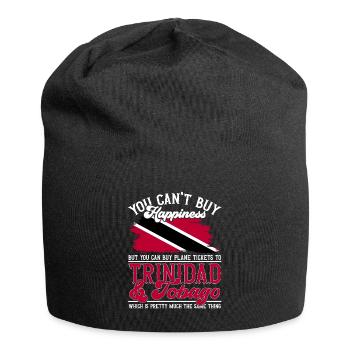 Trinidad and Tobago flag - Jersey Beanie - black - Front
