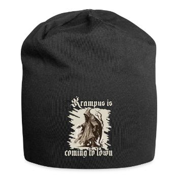 Crampus Shirt The evil awakens - Jersey Beanie - black - Front