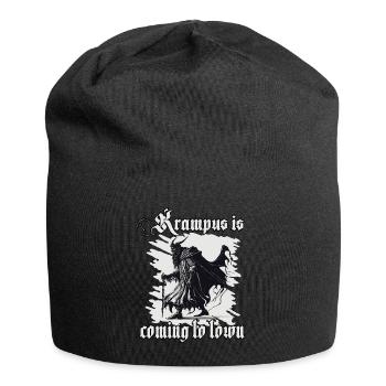T-shirt Horror Krampus côté obscur de Noël - Bonnet en jersey - noir - Devant