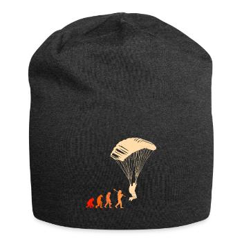 Paragliding Evolution Gleitschirmfliegen - Jersey Beanie - charcoal grey - Front