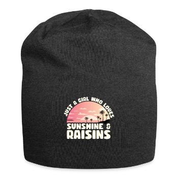 Rosinen - Jersey-Beanie - Anthrazit - Vorne