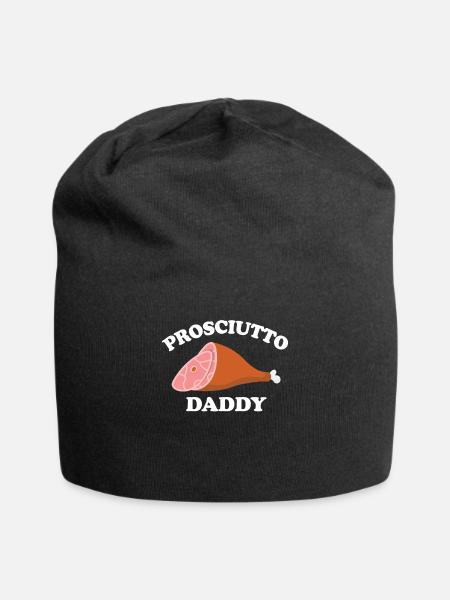Schinken - Jersey-Beanie - Schwarz