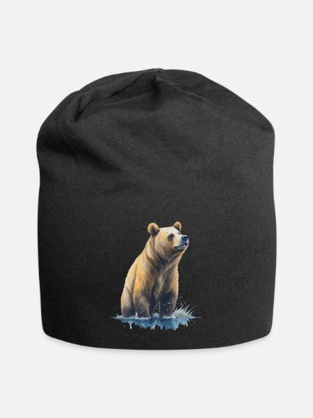 Grizzly - Jersey Beanie - black