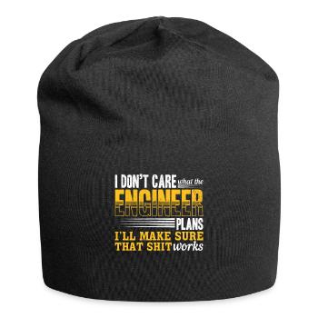 I'll make the shit work - Jersey Beanie - black - Front
