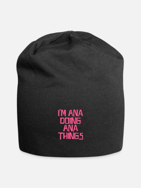 I'm Ana doing Ana things - Jersey-Beanie - Schwarz