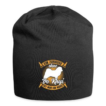 Ohne meinen Do Khyi Tibetmastiff Tibetdogge - Jersey-Beanie - Schwarz - Vorne