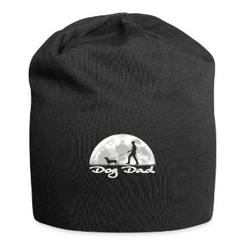 Hunderasse Dackel für Hundeliebhaber - Jersey-Beanie - Schwarz - Vorne