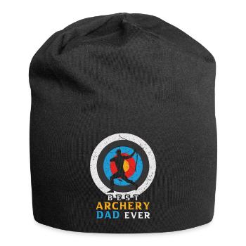 Outdoor Hunting Best Archery Dad For Daddy - Jersey Beanie - black - Front