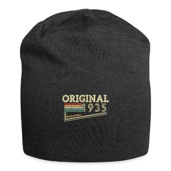Vintage 1935 Geburtstagsgeschenk - Jersey-Beanie - Anthrazit - Vorne