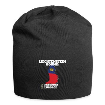 Liechtenstein Bound Country Travel - Jersey Beanie - black - Front