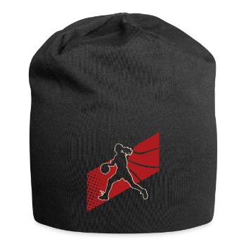 Basketball Basketballerin - Jersey-Beanie - Schwarz - Vorne