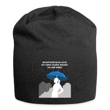 Asymptomatische Hitze mit einem milden Verlauf Ich - Jersey-Beanie - Schwarz - Vorne