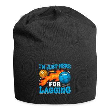Funny Bocce Game - Jersey Beanie - black - Front