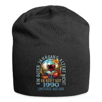 33ème anniversaire 1990 33 Bon millésime - Bonnet en jersey - noir - Devant