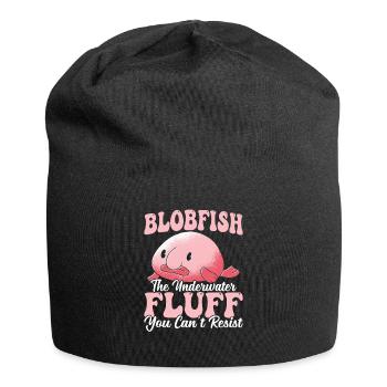 Propriétaires de blobfish Poissons blob sous-marins - Bonnet en jersey - noir - Devant