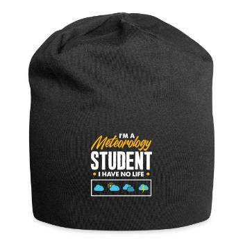 Meteorologist Meteorology Storm Chaser Gift - Jersey Beanie - black - Front