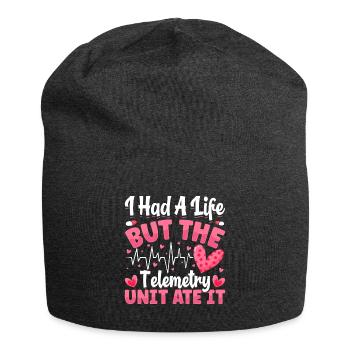 Nursing Assistent Design - Jersey-Beanie - Anthrazit - Vorne