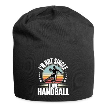 Handball Handballer - Jersey-Beanie - Schwarz - Vorne