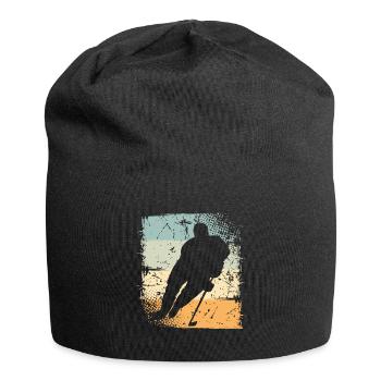 Eishockey Hockey sur glace - Bonnet en jersey - noir - Devant