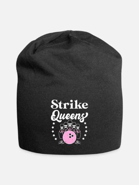 Strike Queens Bowling Femmes Bowling - Bonnet en jersey - noir