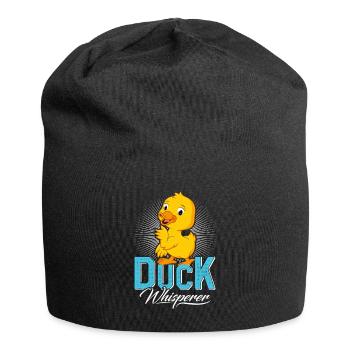 Duck Whisperer Duck Keeper Duck Breeder - Bonnet en jersey - noir - Devant