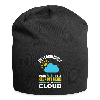 Meteorologist Meteorology Storm Chaser Gift - Jersey Beanie - black - Front