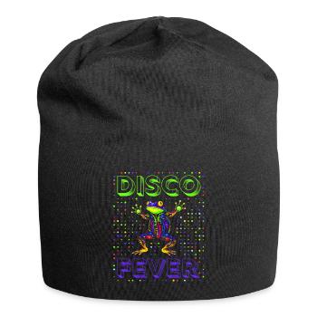 Frog Disco Fever - Jersey Beanie - black - Front