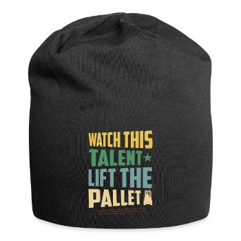 Watch This Talent Lift The Pallet Forklift Driver - Jersey Beanie - black - Front