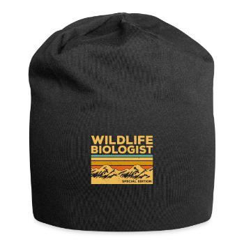 Vintage Wildlife Biologist Sonderausgabe Biologie - Jersey-Beanie - Schwarz - Vorne