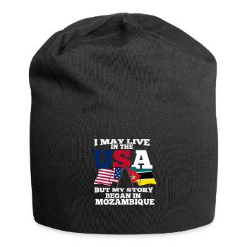 Mozambique - Jersey Beanie - black - Front