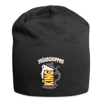 Frühschoppen King - Jersey-Beanie - Schwarz - Vorne