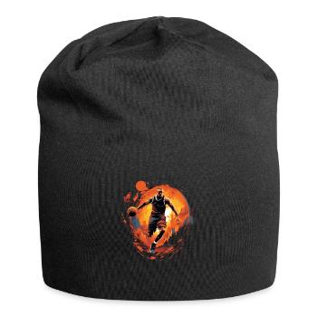 BASKETBALL forever! - Jersey Beanie - black - Front