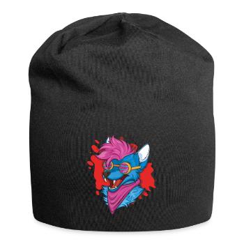 Awesome Stolz Pelziger Schwanz Ohr Pelzige Person Cosplay - Jersey-Beanie - Schwarz - Vorne