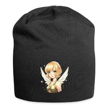 Sweet Fairy: Radiant fairy shine for the fairy garden - Jersey Beanie - black - Front