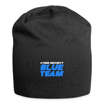 Hacker Coder Computerfreak Nerd Hacking Geschenk - Jersey-Beanie - Schwarz - Vorne