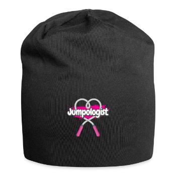 Jumpologist Girl Seilspringen Seilhüpfen - Jersey-Beanie - Schwarz - Vorne