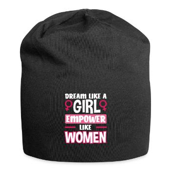 Feminismus Feministin - Jersey-Beanie - Schwarz - Vorne